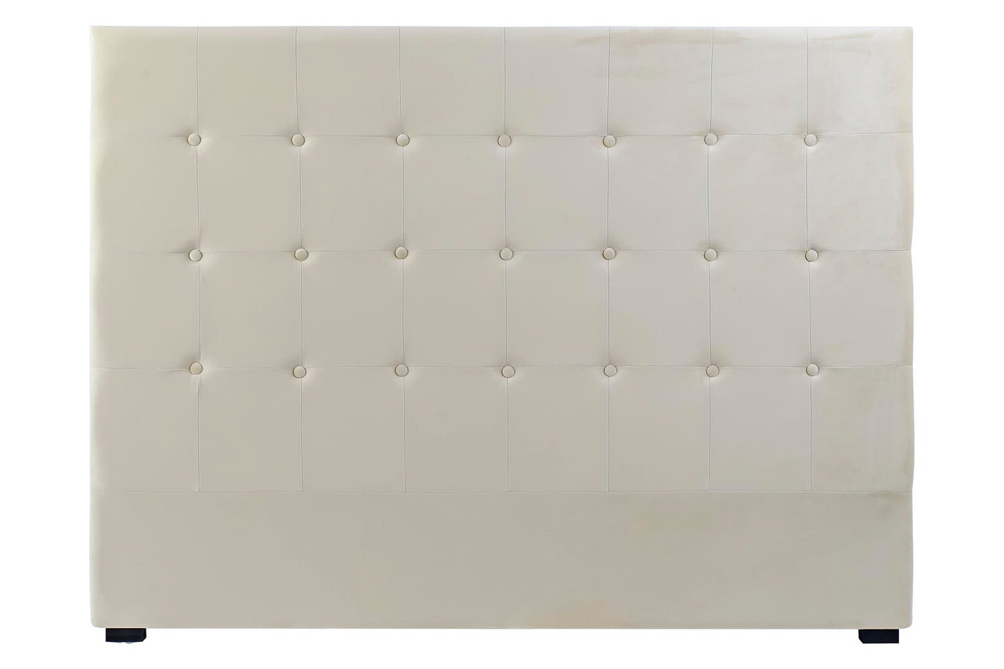 CABECERO CAMA POLIESTER MDF 159X8X119 CREMA