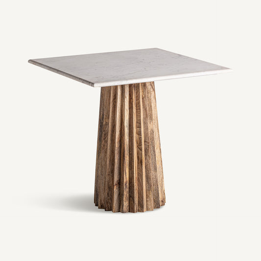 MESA BAR PLISSÉ WOOD