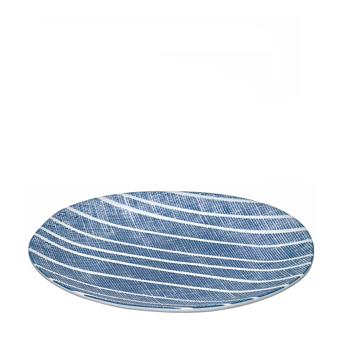 PLATO AZUL PORCELANA
