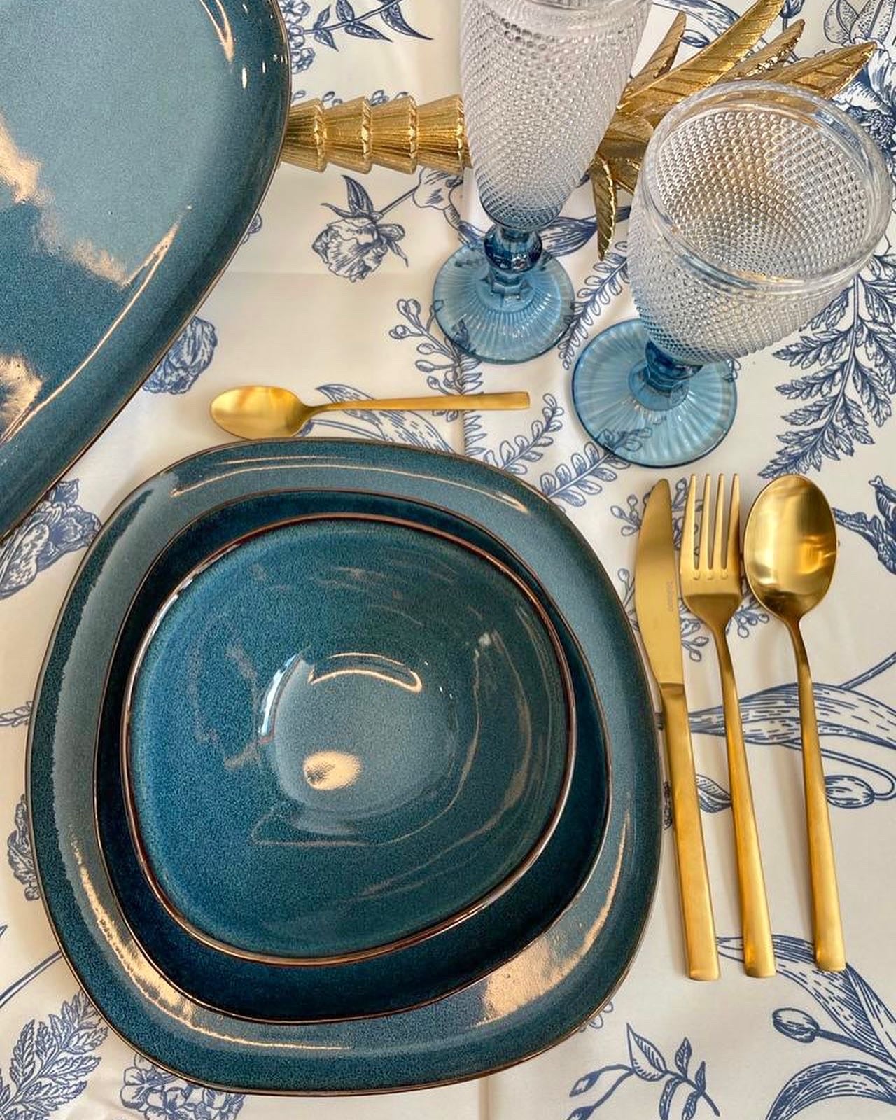 VAJILLA IKONIC NAVY BLUE