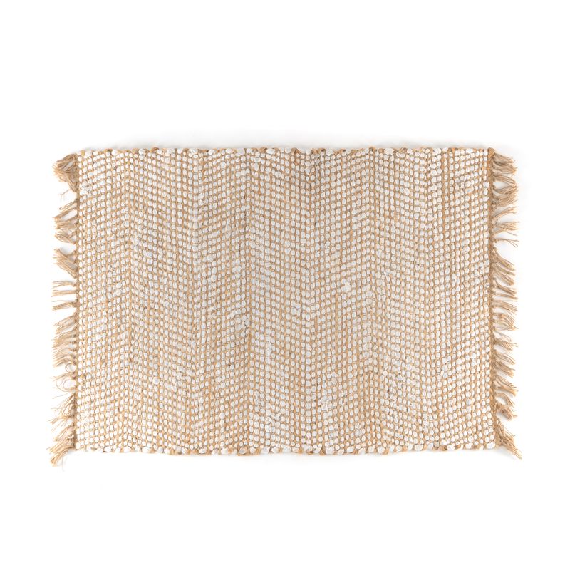 ALFOMBRA 60X90 YUTE / ALGODÓN