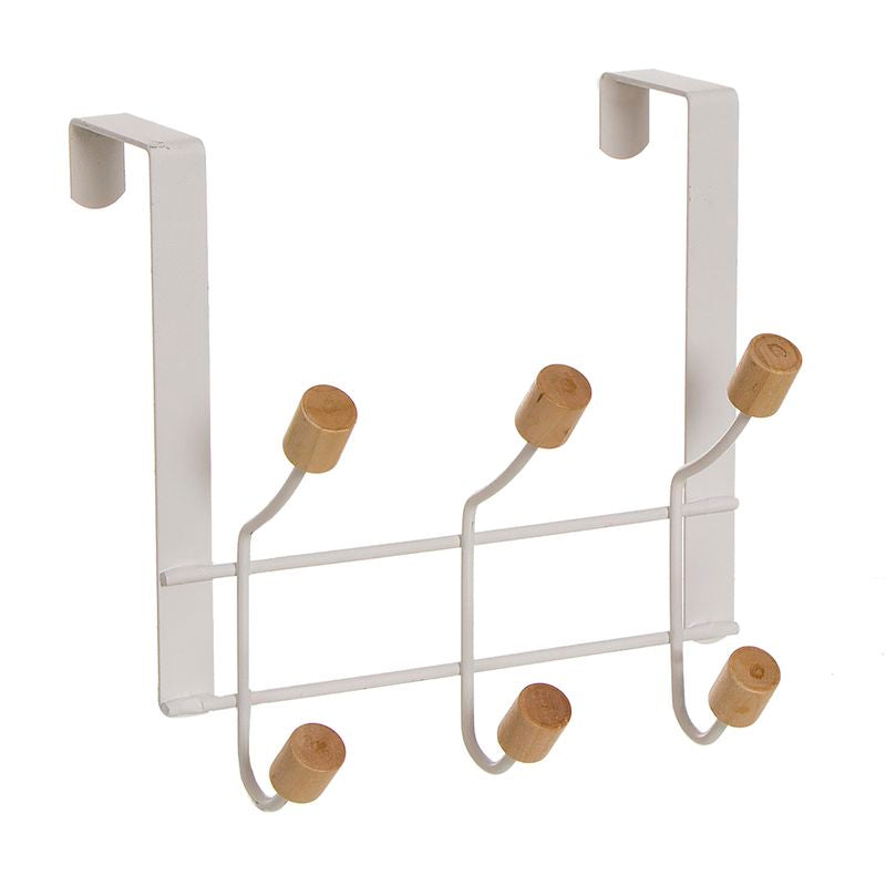 PERCHERO 3 COLGADORES BLANCO