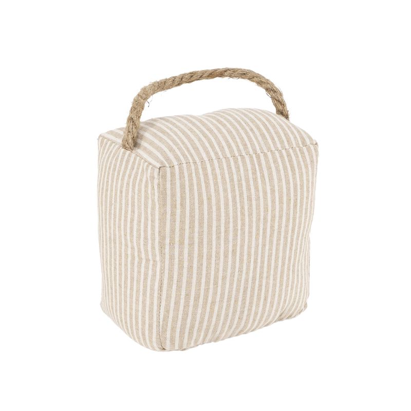 SUJETA PUERTAS RAYAS BEIGE