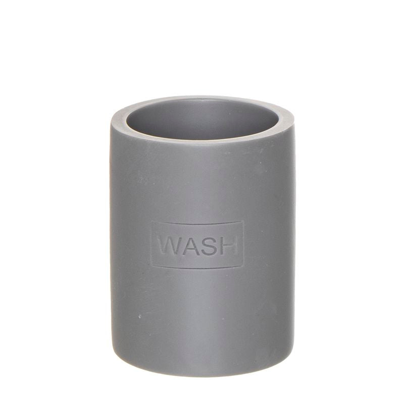 VASO BAÑO GRIS
