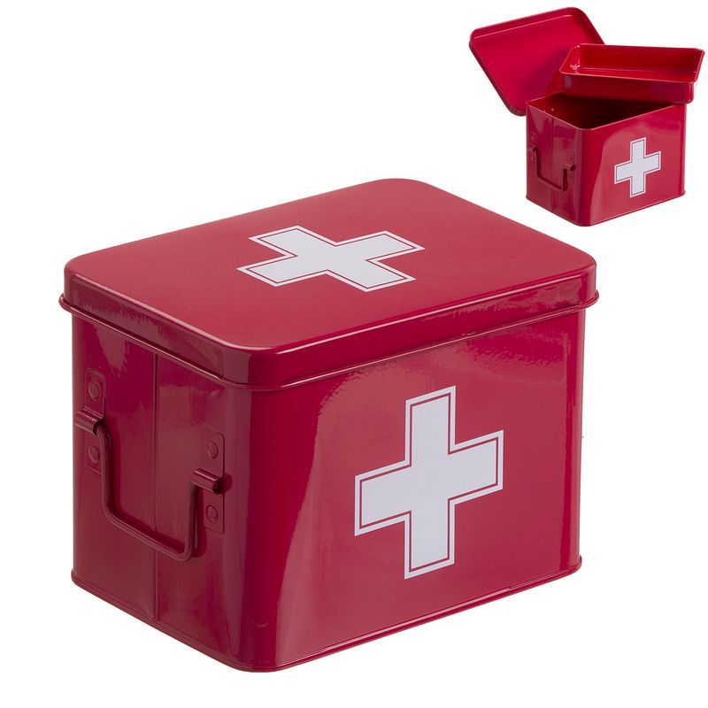 BOTIQUIN METAL M ROJO