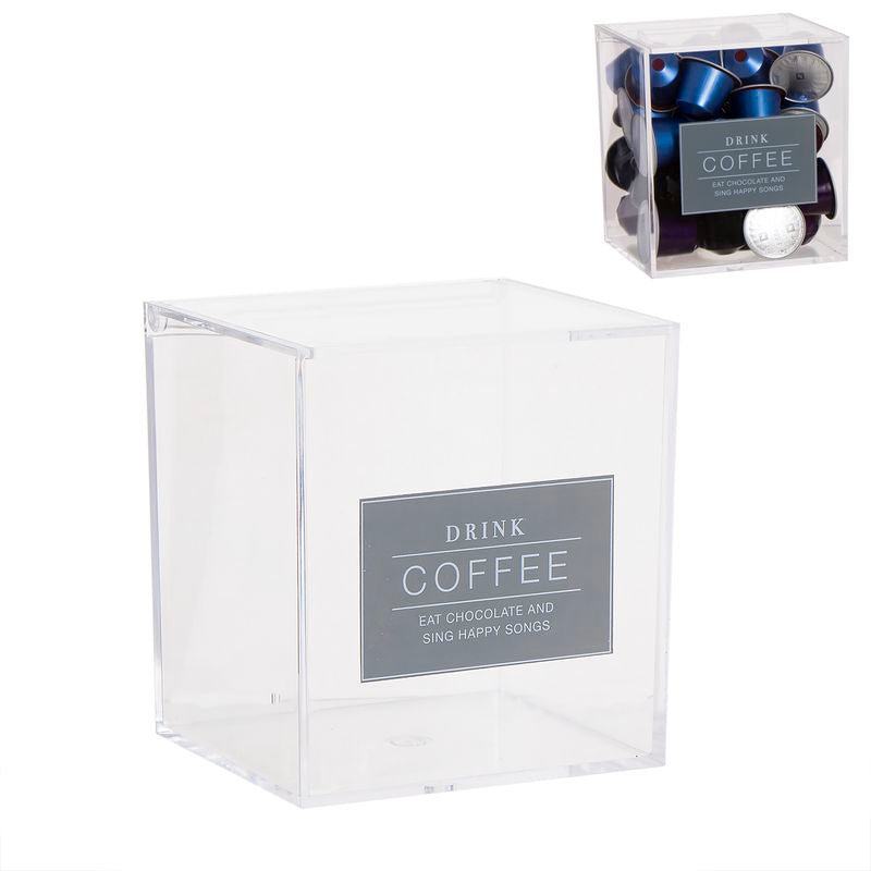 CAJA ACRILICO PARA 40 CAPS.ESSENTIAL