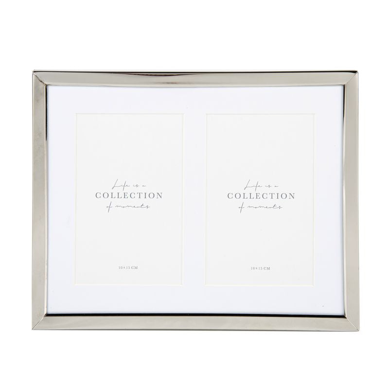 PORTAFOTOS FINO 21X27 SILVER