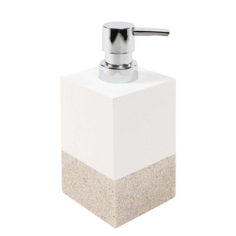 DISPENSADOR JABON BICOLOR NATURAL