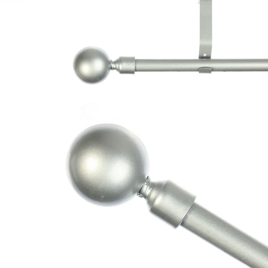 BARRA CORTINA 120-210 CM BOLA