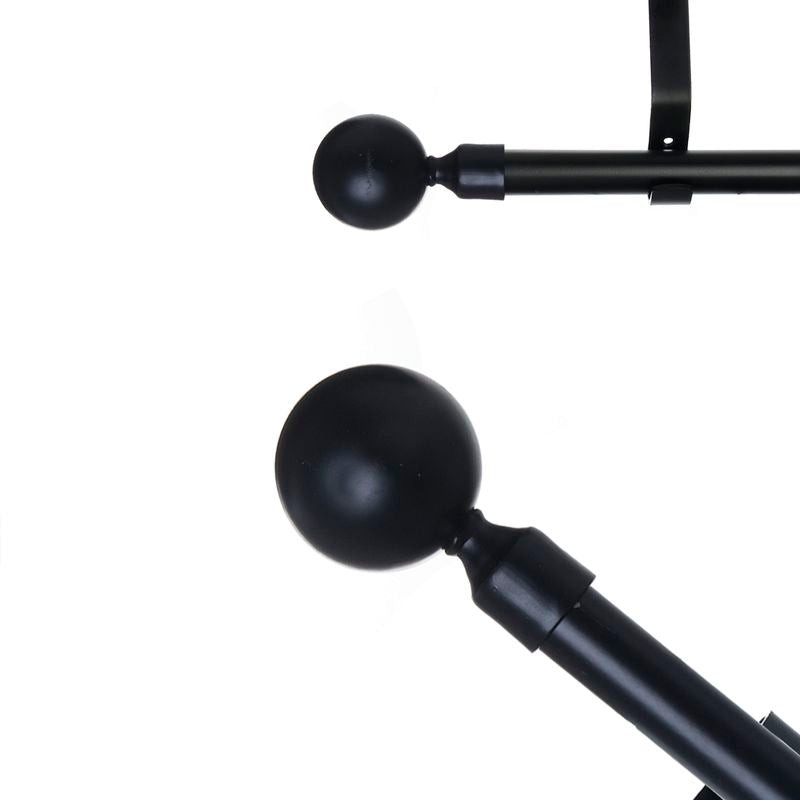 BARRA CORTINA 120-210 CM BOLA
