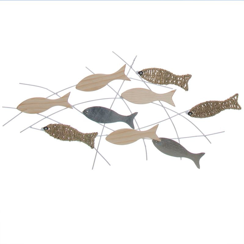 DECORACION PARED PECES