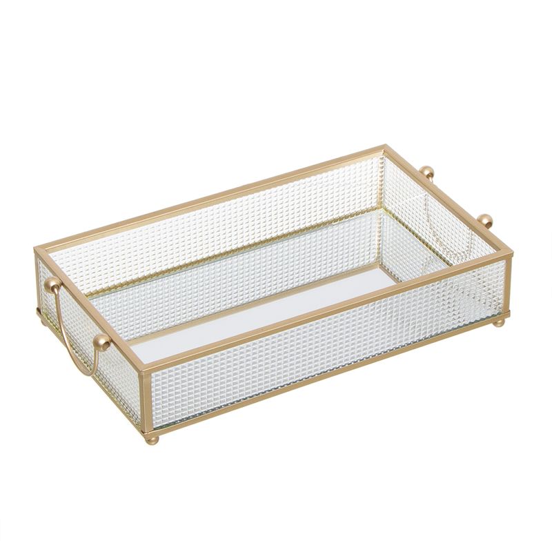 VACIABOLSILLOS CRISTAL TALLADO ORO M