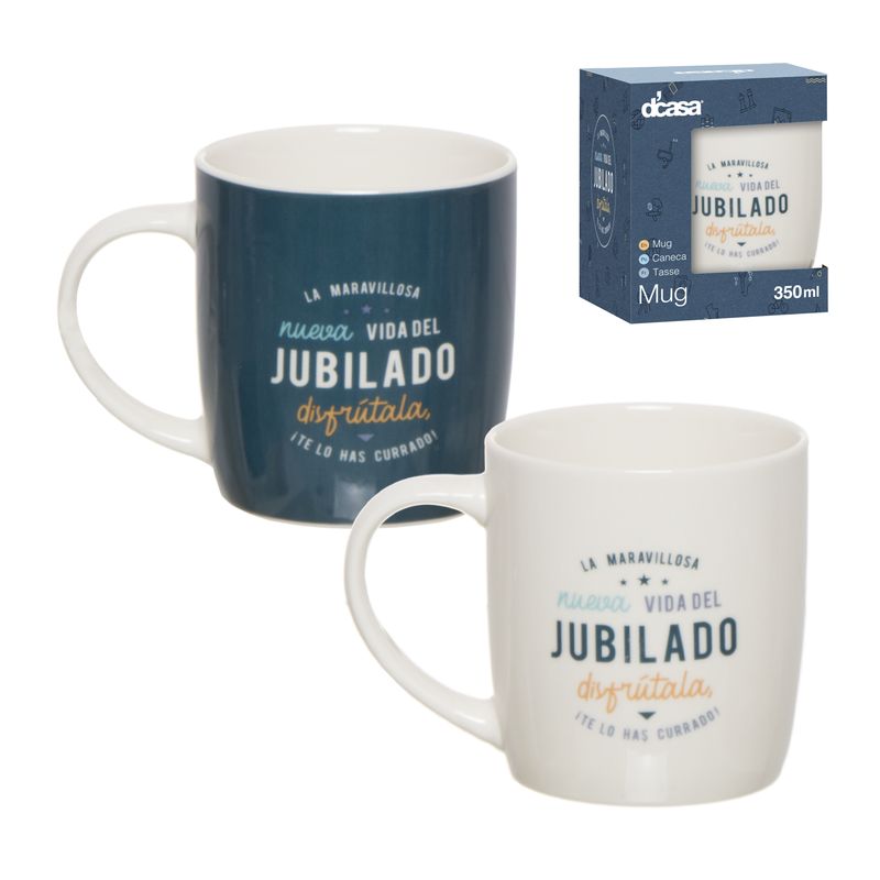MUG 350ML JUBILADOS 2M