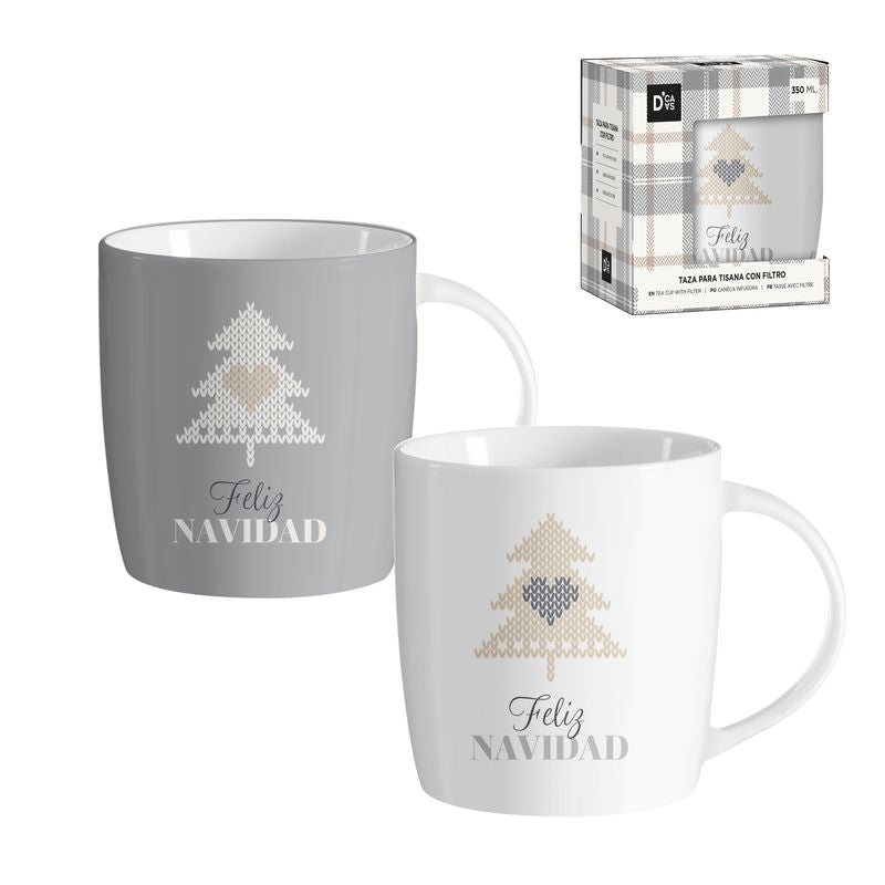 JUEGO 2 MUG 350ML NORDIC