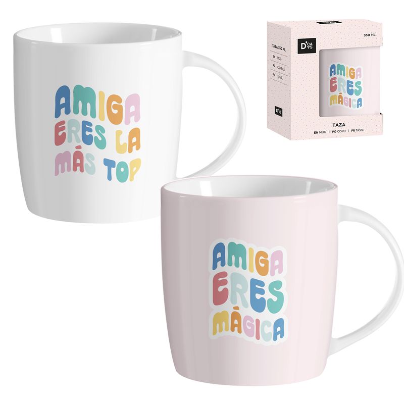 MUG 350ML AMIGAS