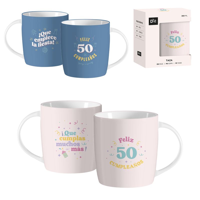 MUG 350ML 50 AÑOS