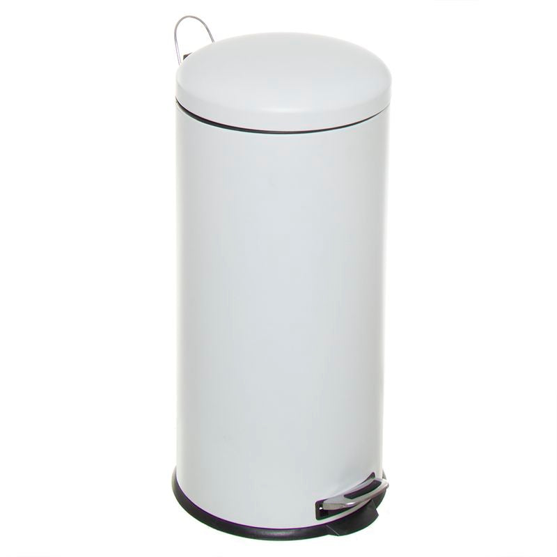 PAPELERA 30L BLANCA
