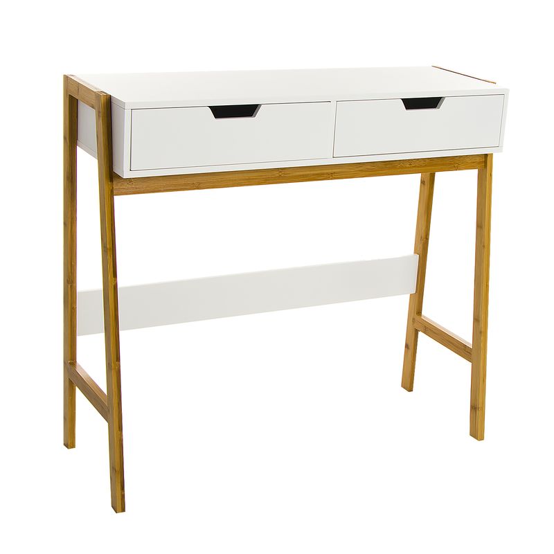 CONSOLA EULA 2 CAJONES BLANCA