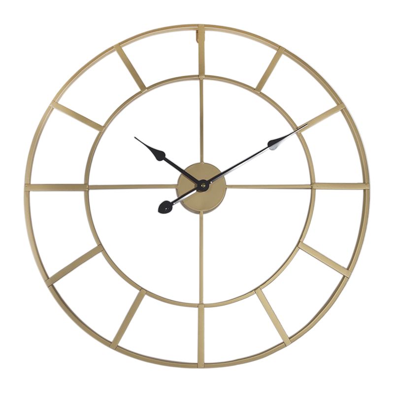 RELOJ 60CM METAL ORO