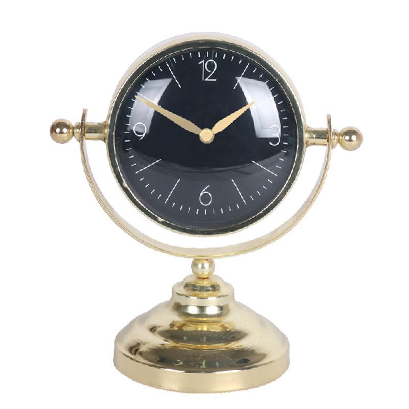 RELOJ SOBREMESA ORO/NEGRO