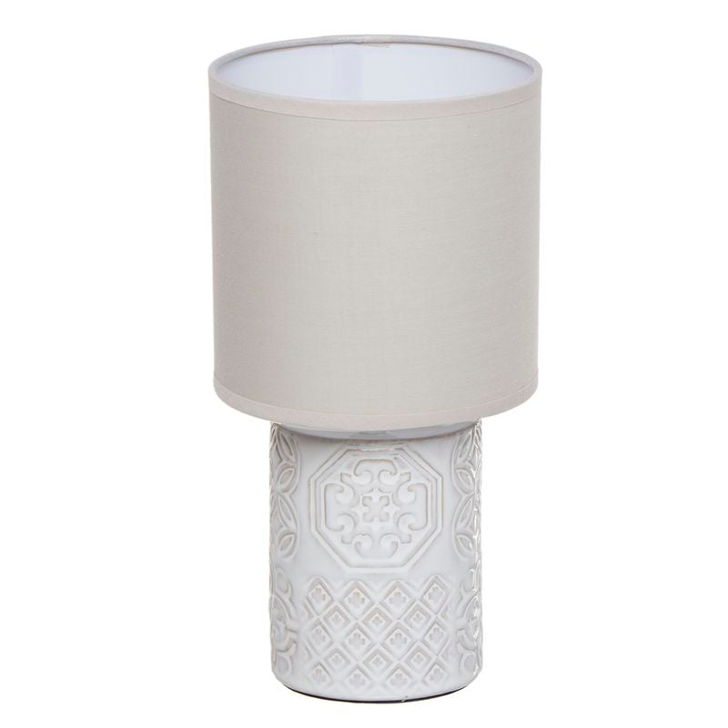 LAMPARA BASE CERAMICA