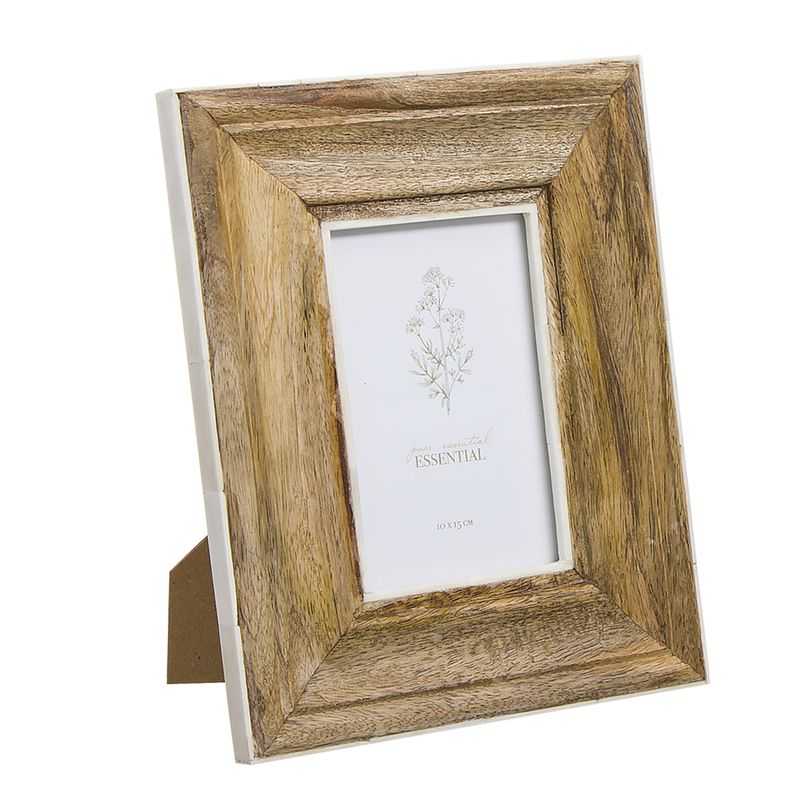 PORTAFOTOS HUESO 10X15