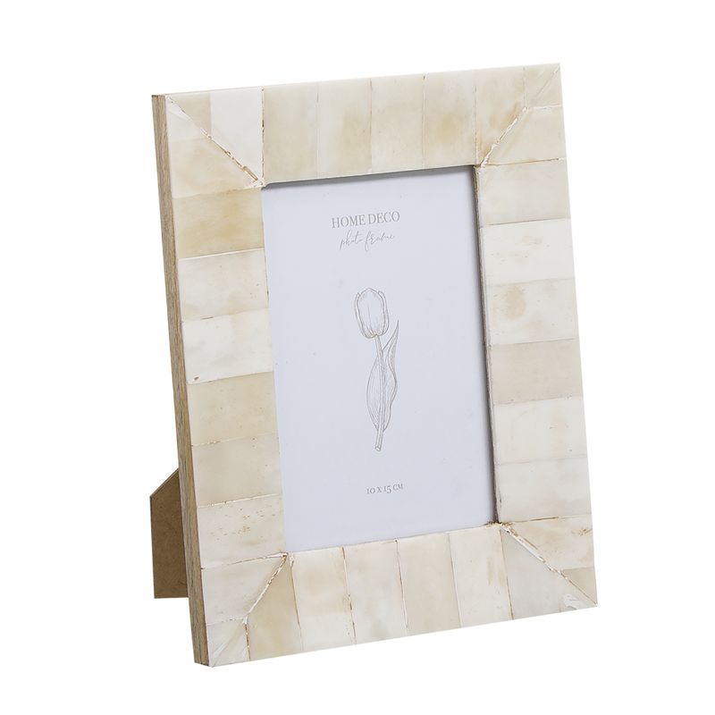 PORTAFOTOS HUESO 10X15