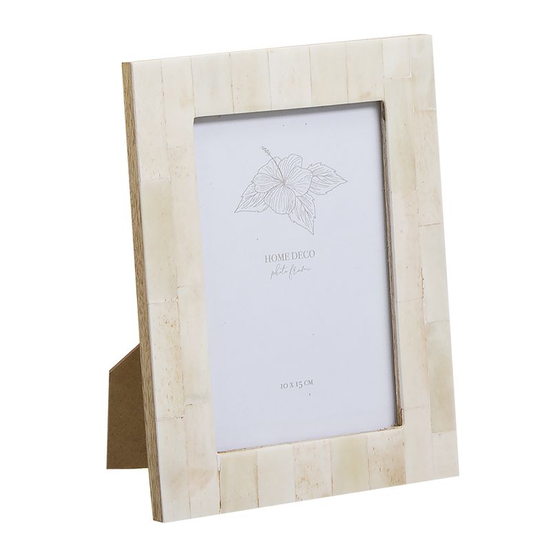 PORTAFOTOS HUESO 10X15