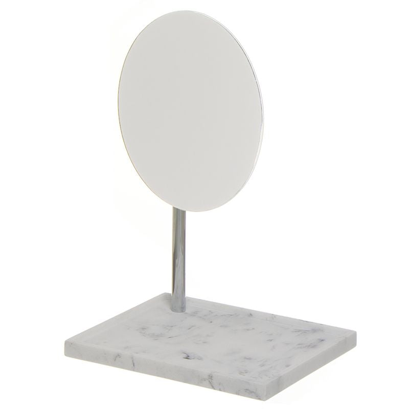 ESPEJO CON BANDEJA MARMOL