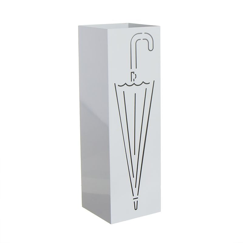 PARAGUERO METAL PARAGUAS BLANCO