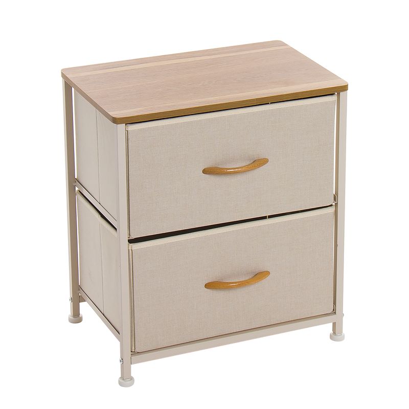 CAJONERA 2 CAJONES NATURAL