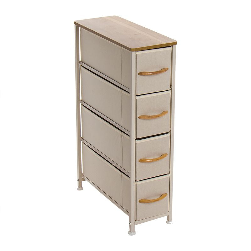 CAJONERA 4 CAJONES NATURAL