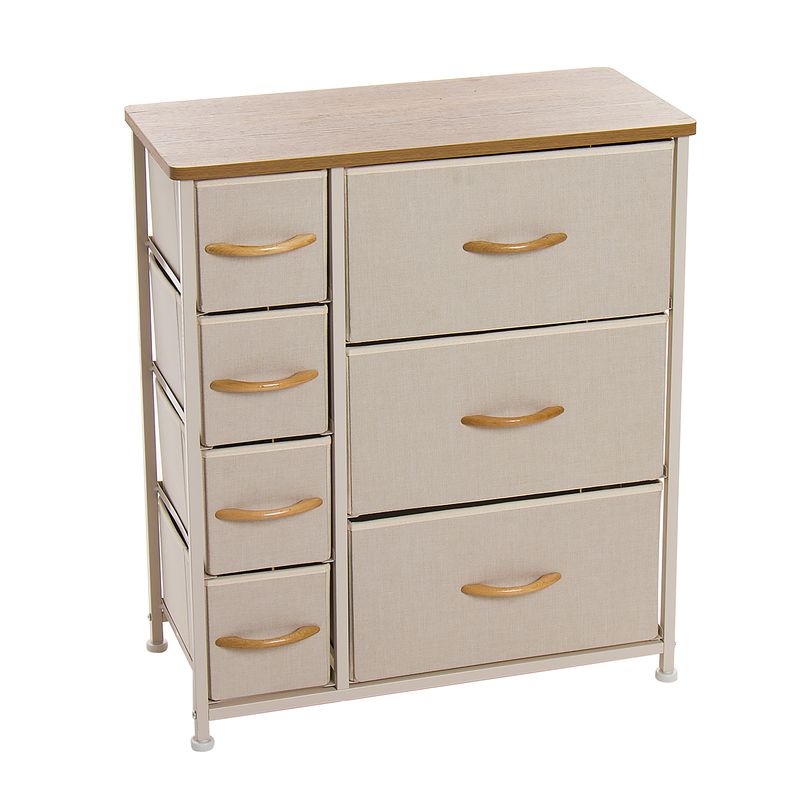 CAJONERA 7 CAJONES NATURAL