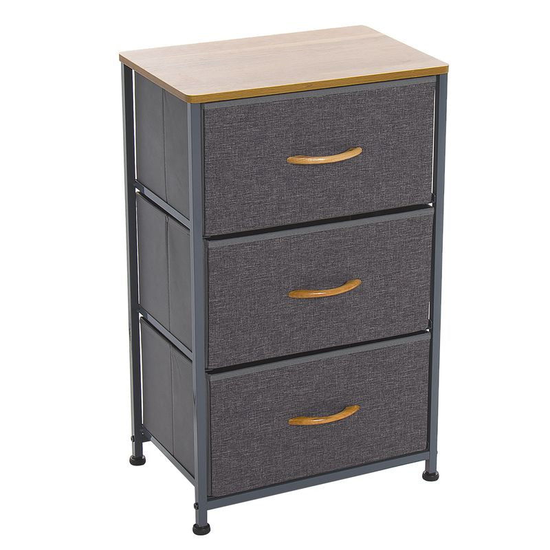 CAJONERA 3 CAJONES GRIS