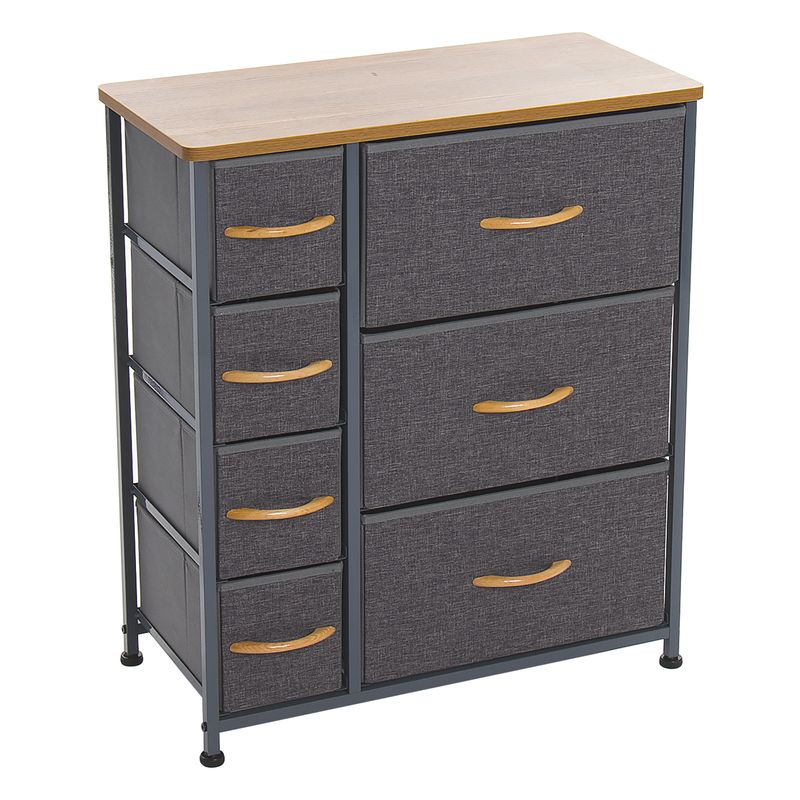 CAJONERA 7 CAJONES GRIS