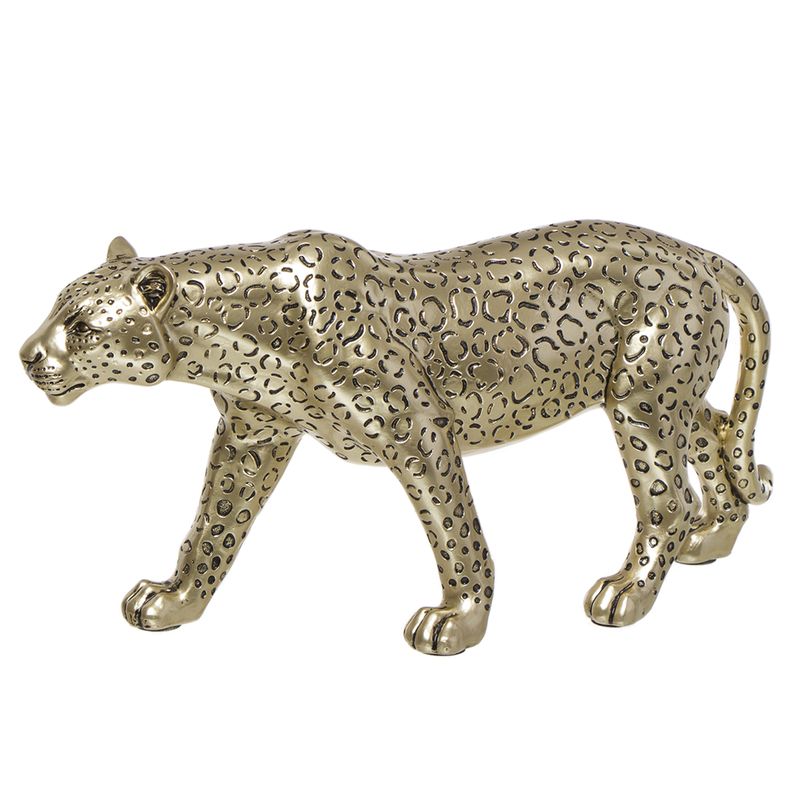 FIGURA LEOPARDO ORO