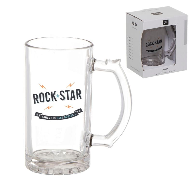JARRA CERVEZA 500ML ROCKSTAR