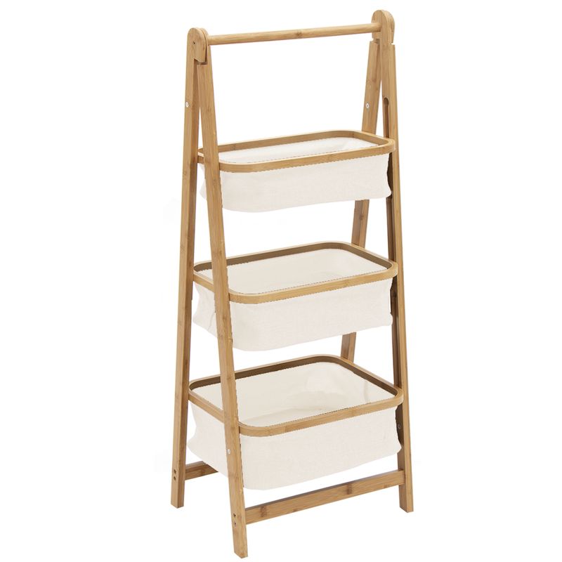 MUEBLE 3 CESTAS BAMBU NATURAL