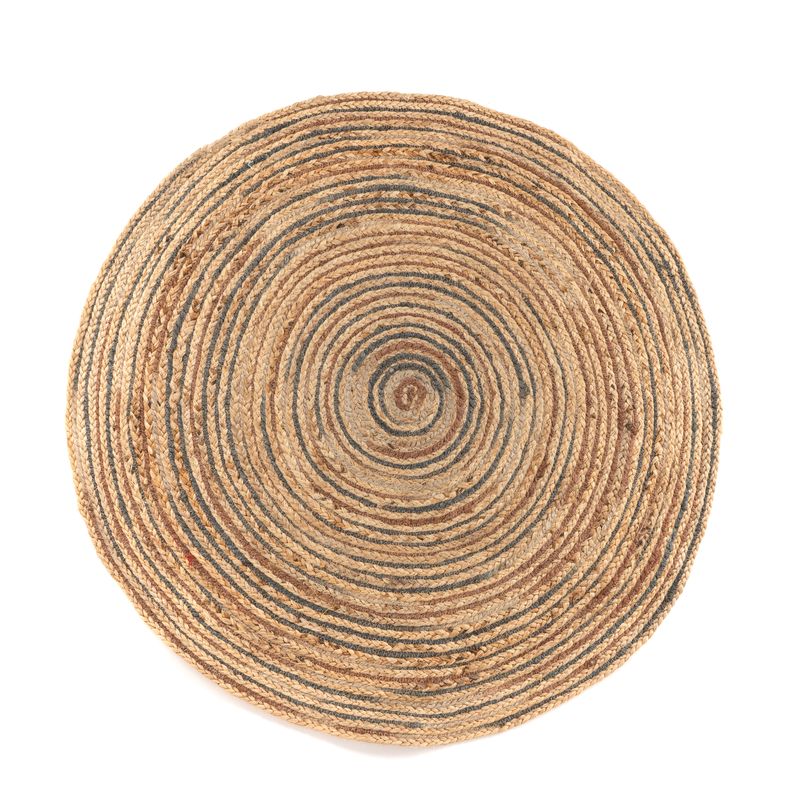 ALFOMBRA 90CM YUTE EFECTO RAYAS
