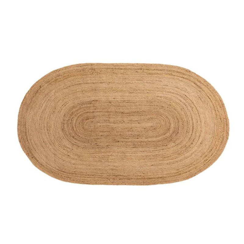 ALFOMBRA OVALADA YUTE 140X100CM