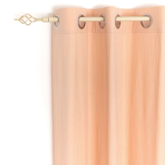 CORTINA 130X240 OLLAOS MELOCOTON