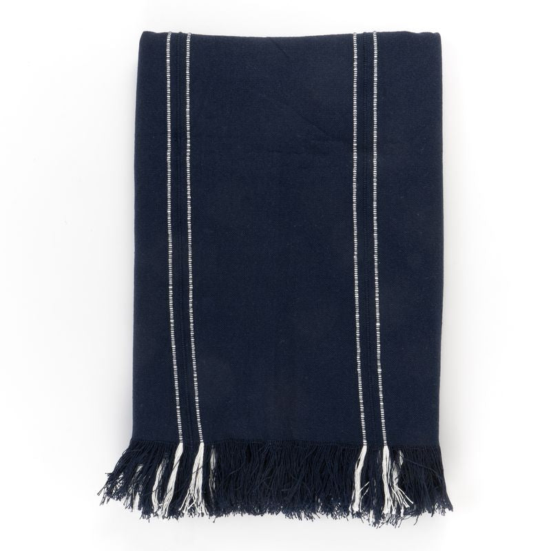 MANTA TAMARIU AZUL 130X160