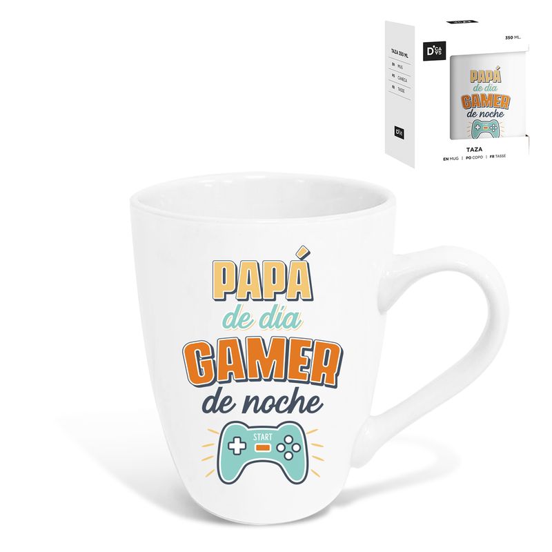 MUG 344ML PAPA GAMER