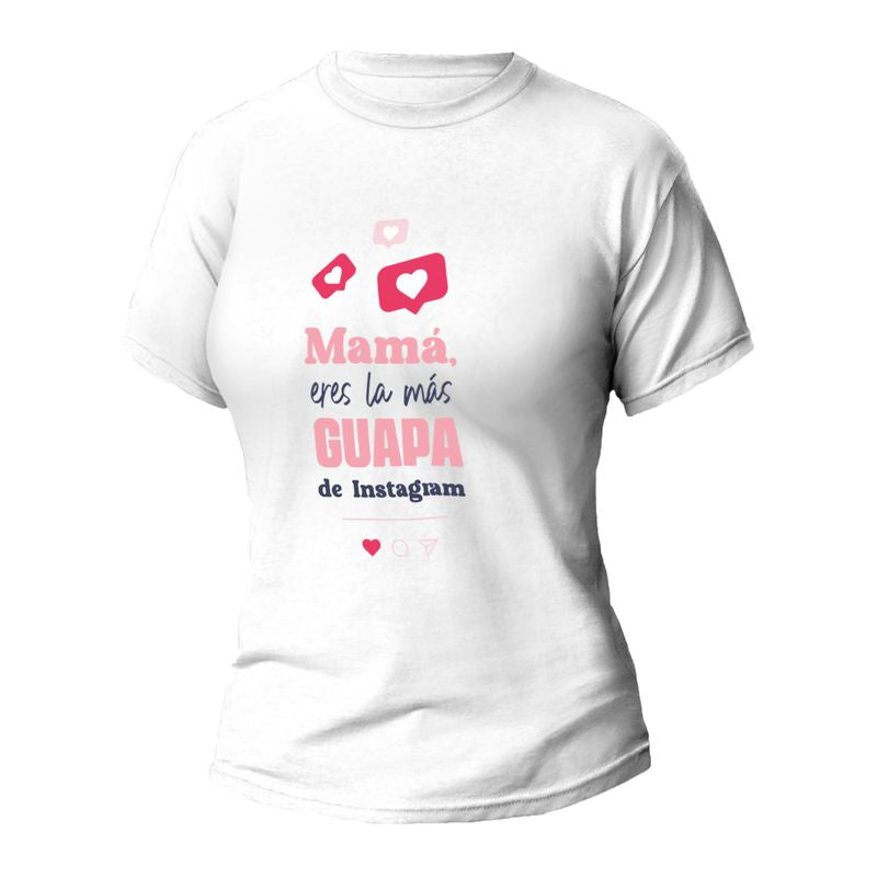 CAMISETA MUJER MAMA INSTAGRAM
