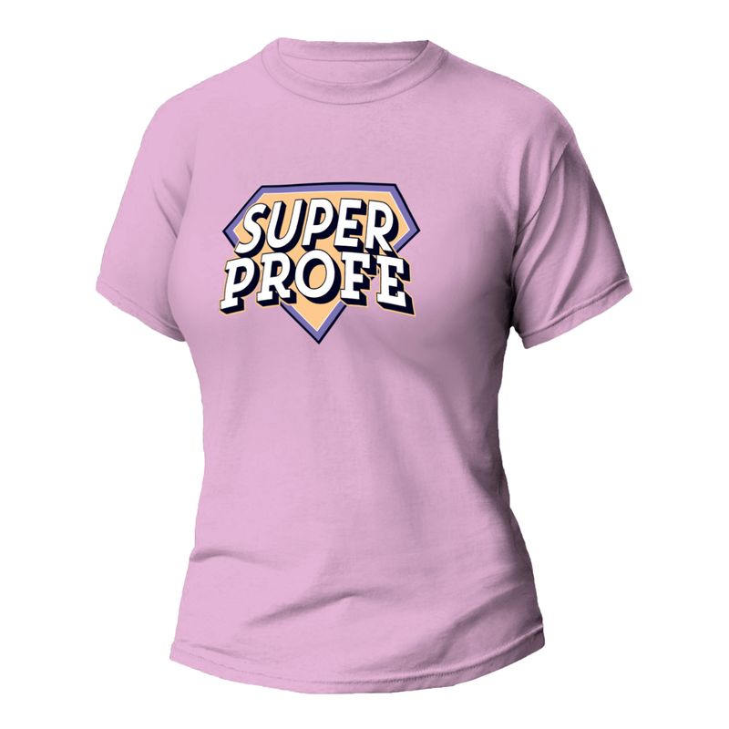 CAMISETA MUJER SUPER PROFE