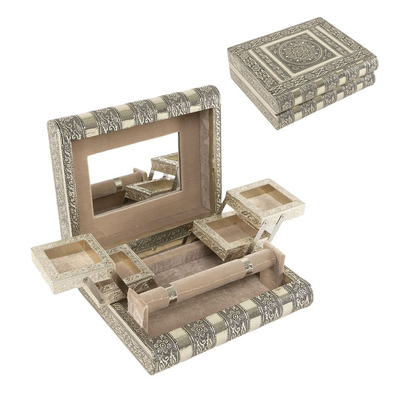 JOYERO METAL CHAMPAGNE