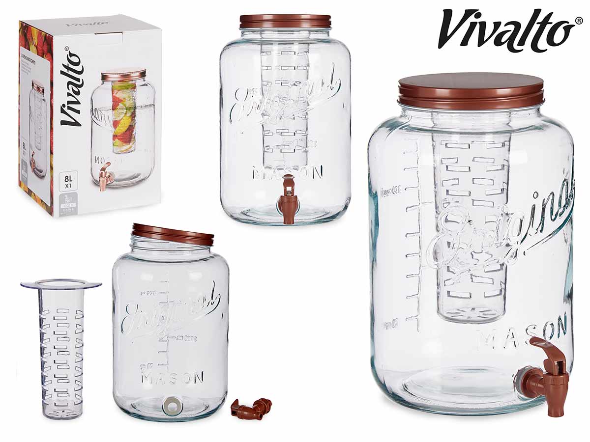 JARRA CON ENFRIADOR 8000ML