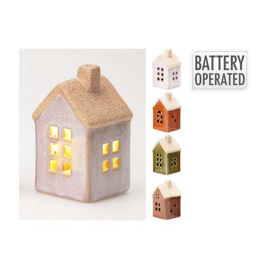 CASITA NAVIDEÑA LED 9CM