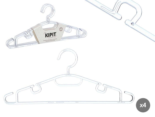 SET 4 PERCHAS TRANSPARENTE