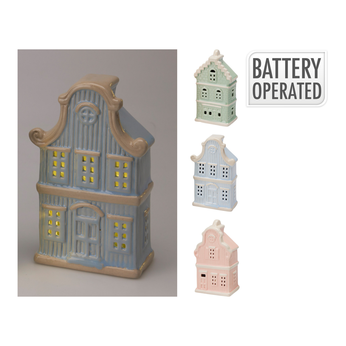 CASA NAVIDEÑA LED 15CM